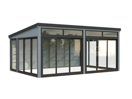 Saga XL (5,8x4,2m|23,3m2|120x120mm ) Spacious Modern Detached Conservatory