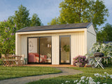 Rebekka S (5,6x3,4m|13,6m2|18mm ) Insulation-ready Nordic Tiny House - Palmako UK