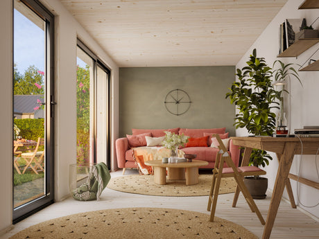 Rebekka S (5,6x3,4m|13,6m2|18mm ) Insulation-ready Nordic Tiny House