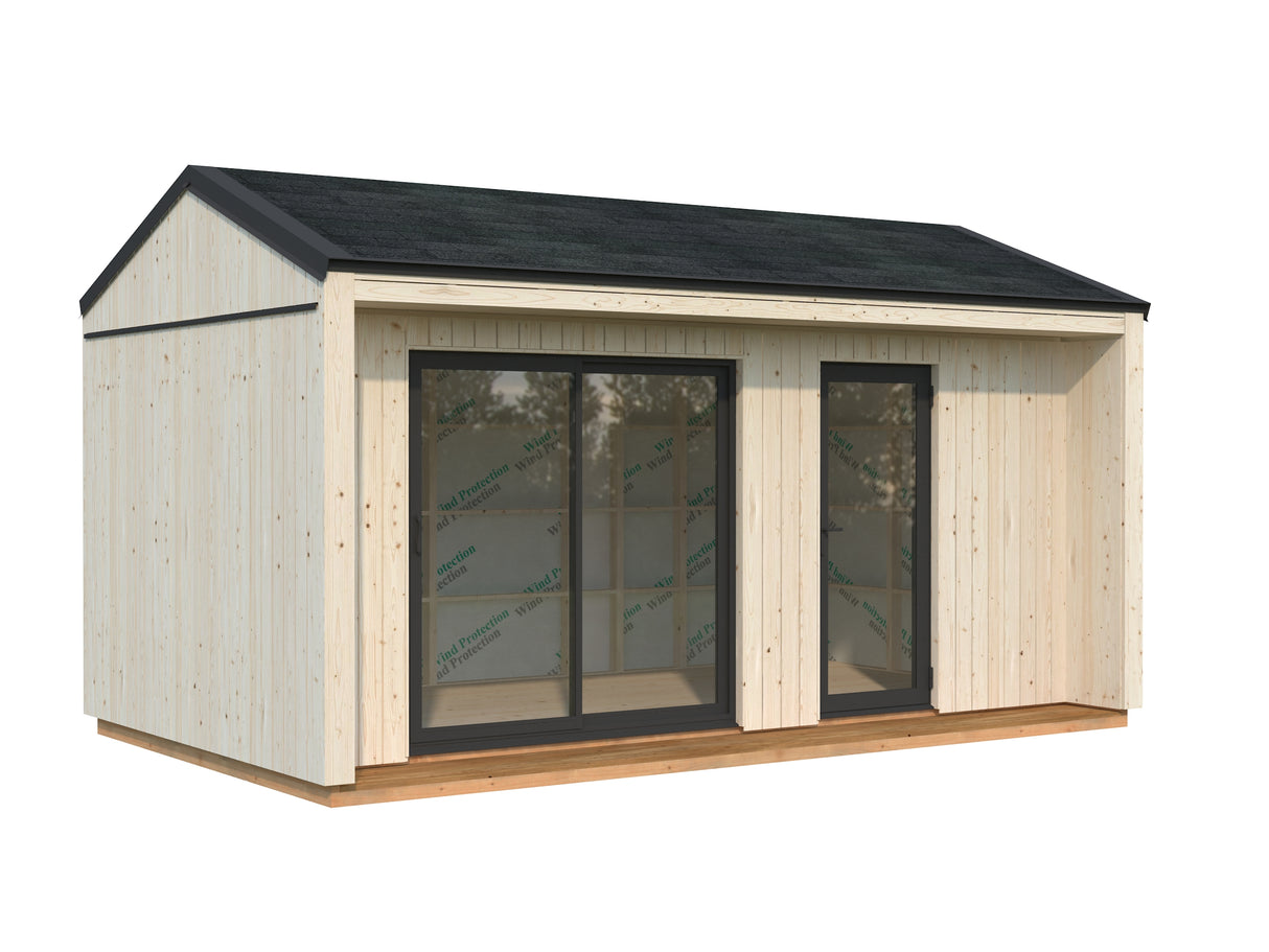 Rebekka S (5,6x3,4m|13,6m2|18mm ) Insulation-ready Nordic Tiny House