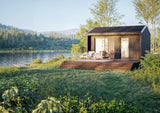 Rebekka M (5,6x4,5m|19,4m2|18mm ) Insulation-ready Nordic Tiny House - Palmako UK