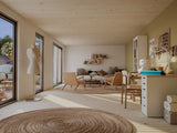 Rebekka XL (9,x4,5m|31,8m2|18mm ) Large Insulation-ready Nordic Tiny House - Palmako UK