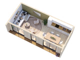 Rebekka XL (9,x4,5m|31,8m2|18mm ) Large Insulation-ready Nordic Tiny House - Palmako UK