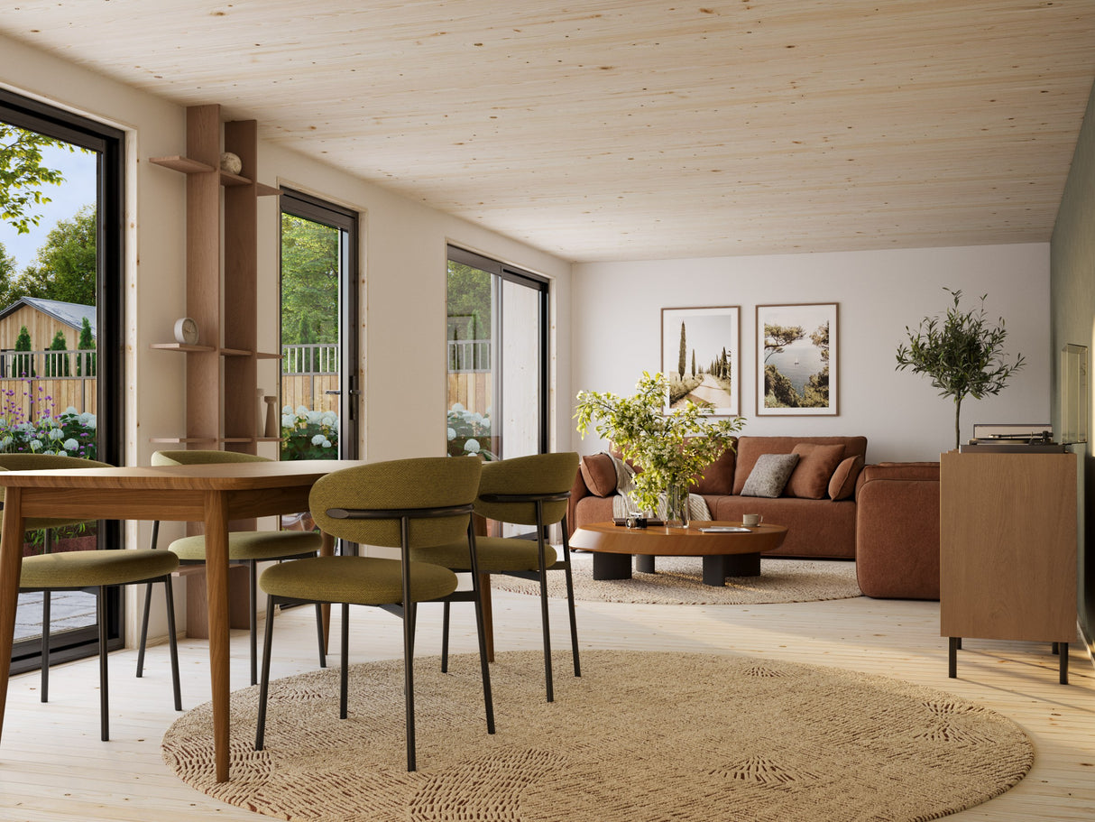 Johanna XL (9,x4,5m|31,8m2|18mm ) Spacious Modern Nordic Tiny House - Insulation-ready