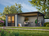 Ella (6.1x3.2m | 6.9+10.0m2 | 28mm) Roof Summer House - Palmako UK