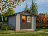 Vivian M (3x2.4m | 6.9m2 | 28mm) Compact Garden Log Cabin - Palmako UK