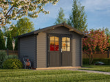 Vivian M (3x2.4m | 6.9m2 | 28mm) Compact Garden Log Cabin - Palmako UK