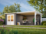 Ella (6.1x3.2m | 6.9+10.0m2 | 28mm) Roof Summer House - Palmako UK