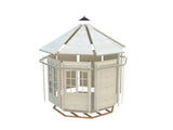 Veronica 2 (2.9x3.6m | 6.7m2 | 28mm) Octagonal Summer House - Palmako UK