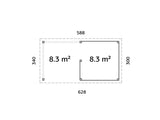 Lenna 310 (5.9x3m | 16.6m2)