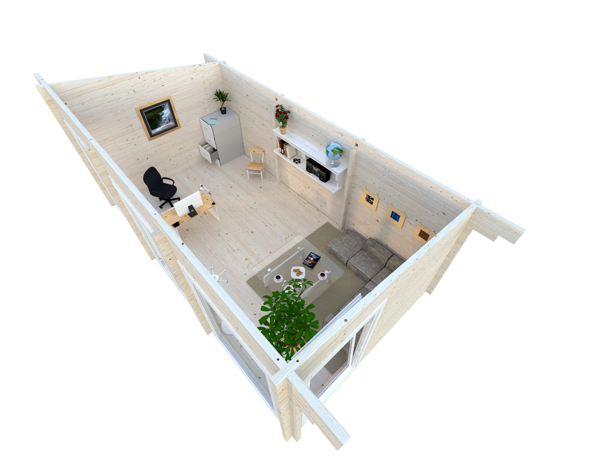 Heidi M (6.4x3.6m | 19.7m2 | 70mm) Contemporary All-Season Garden Room