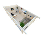Heidi M (6.4x3.6m | 19.7m2 | 70mm) Contemporary All-Season Garden Room