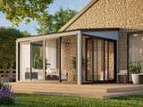 Lumi S (5,8x3m|16,2m2|120x120mm ) Modern House-Attached Conservatory - Palmako UK