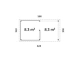 Lenna 310 (5.9x3m | 16.6m2)
