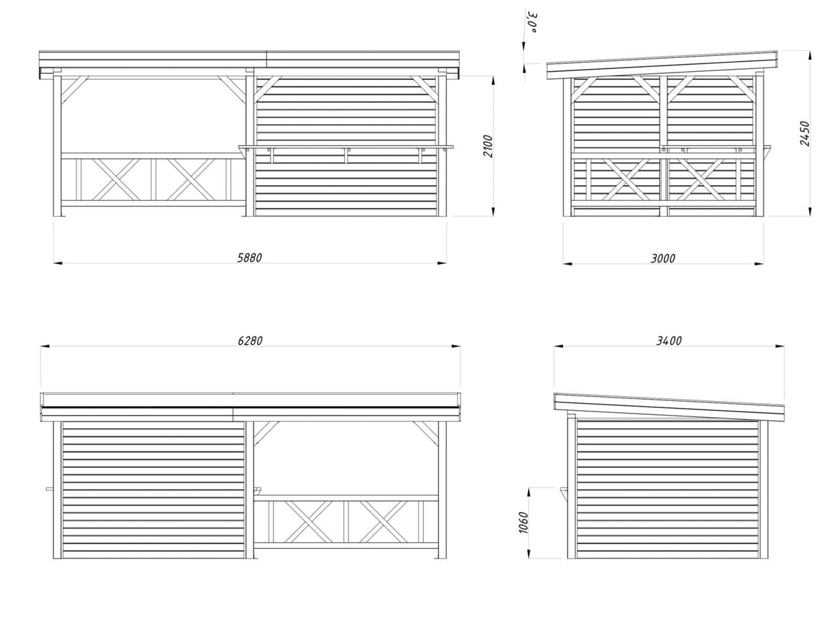 Lenna 310 (5.9x3m | 16.6m2)
