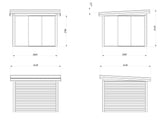Lenna 401/701 (3x3m | 8.3m2) Glass Garden Room With Sliding Doors (Double Glazing Available)
