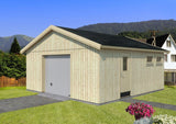 Andre M (5.6x5.8m | 28.5m2) Large Timber Garage with Sectional Door