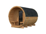 ANITA Thermo L (2,2x2,9m|1,6m2|42mm) Thermowood Barrel Sauna