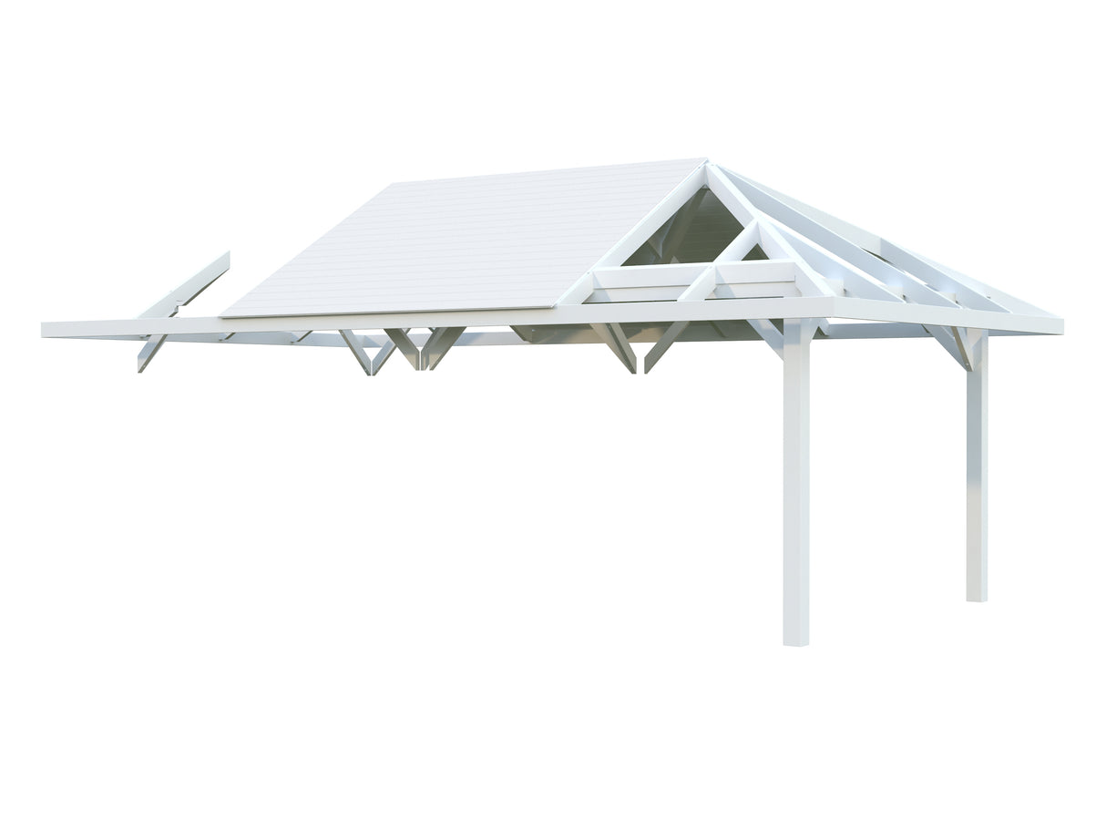 Bianca Extra Roof with 2 Posts - Palmako UK