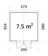 Dan S (2.7x2.8m | 7.5m2)