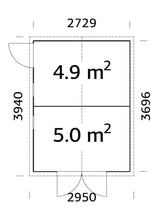 Dan M (2.7x3.7m | 9.9m2)