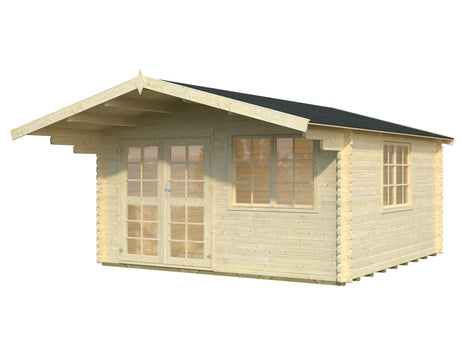 England (4,04x4,04m | 14,1m2 | 40mm) Log Cabin - Palmako UK