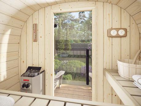 ASTRA S (2x1,3m|1,1m2|42mm) Garden Cubic Sauna