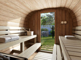 ASTRA Thermo L (2x2,2m|2m2|42mm) Thermowood Cubic Outdoor Sauna