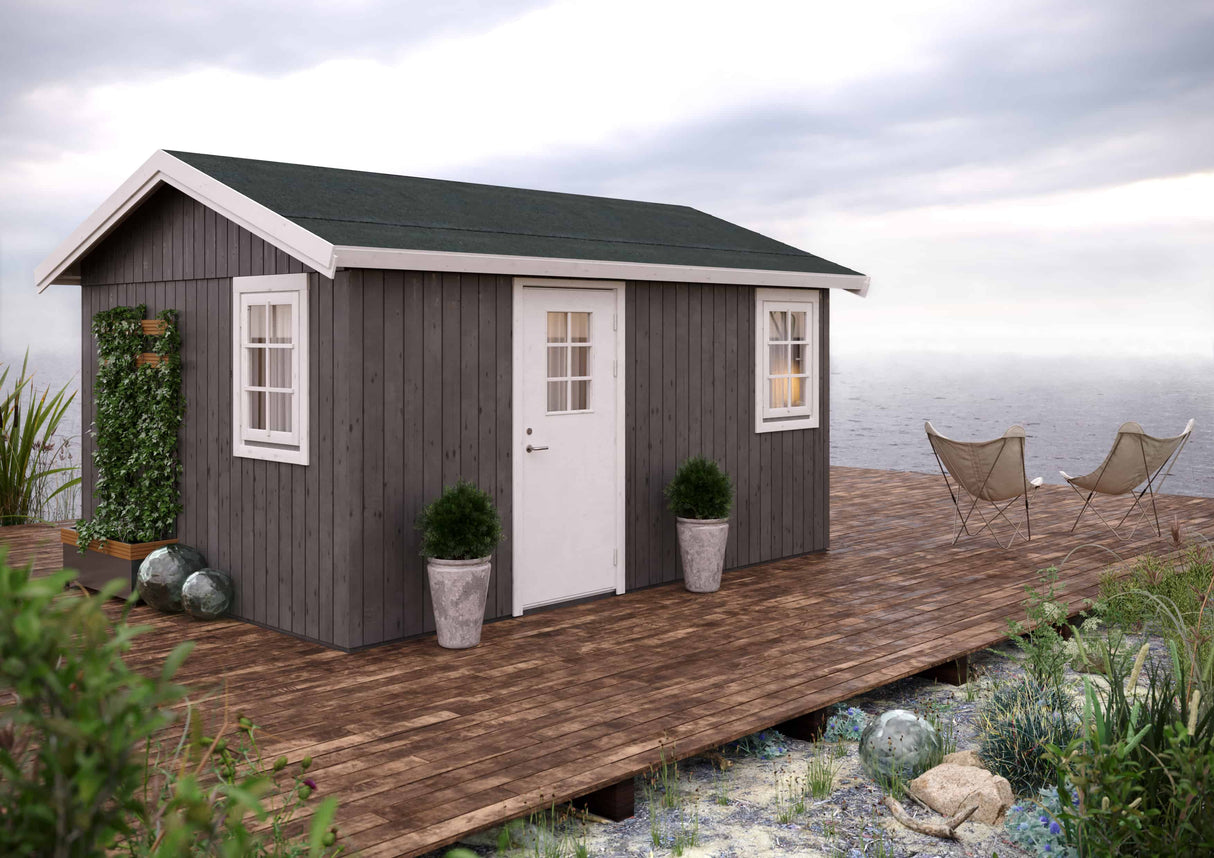 Hedwig (3.3x4.5m | 13.8m2) Modern Nordic Garden Room