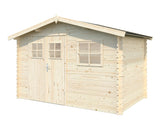 Latina (3,2x2,05m | 5,6m2 | 19mm) Log Shed - Palmako UK