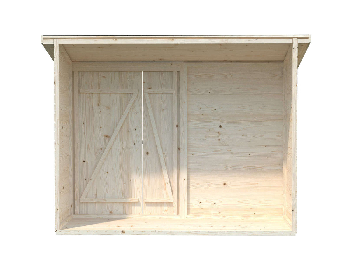 Leif XS (2.3x1m | 2.2m2) Compact Garden Shed