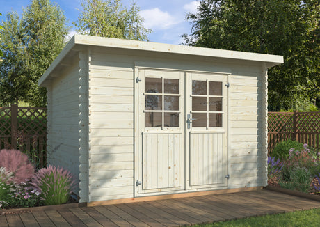 Malta (3,2x2,7m | 7,2m2 | 28mm) Log Shed - Palmako UK