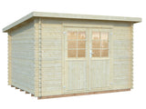 Malta (3,2x2,7m | 7,2m2 | 28mm) Log Shed - Palmako UK