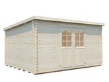 Malta (3,12x3,12m | 11,1m2 | 28mm) Log Shed - Palmako UK