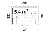 Marie (2.9x1.9m | 5.4m2 | 16mm) Playhouse