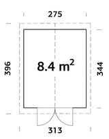 Martin S Storage Shed (2.8x3.4m | 8.4m2)