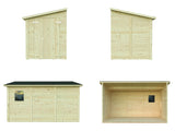 Mia M (3.3x1.7m | 5.4m2) Storage Shed