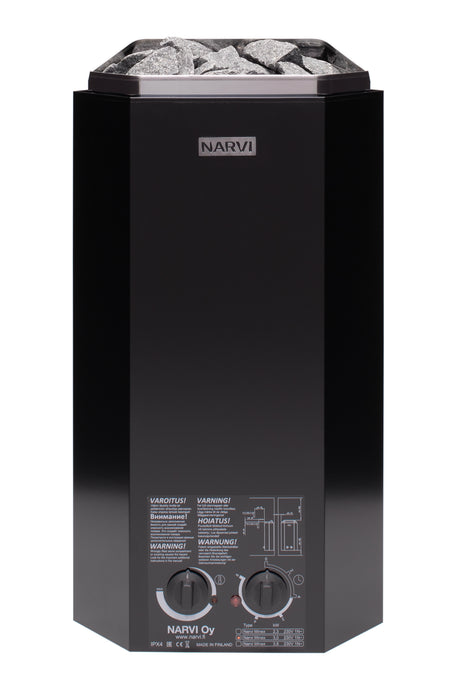 Narvi 3.6 kW Sauna Heater & Stones - Palmako UK