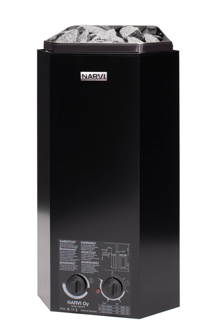 Narvi 3.6 kW Sauna Heater & Stones - Palmako UK