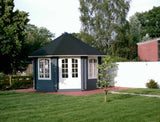 Hanna (4.2m diameter | 14.1m2 | 44mm) Octagonal Summer House Pavilion