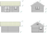 Sandra M (6.1x4.1m | 29.9m2 | 44mm) Three Room Traditional Holiday Log Cabin - Palmako UK