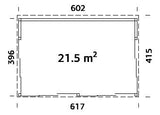 Nova L (6x4m | 21.5m2 | 18mm) Pavilion