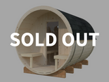 Mr Gardener (2,2x2,9m | 1,6m2 | 42mm) Barrel Sauna
