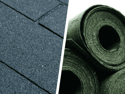 Roof - Underlay Felt and Black Shingles with Nails Bundle for 2025 Products