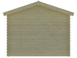 Makro (2,6x2,6m | 5,8m2 | 19mm) Log Shed - Palmako UK