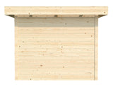 Volga (2,5x2,5m | 6m2 | 28mm) Log Shed - Palmako UK